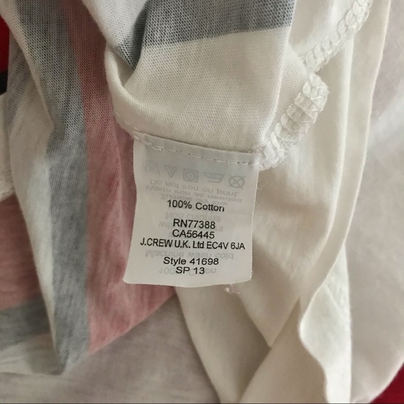 J. Crew Colorblock Square Geometric Top Small - Picture 6 of 7